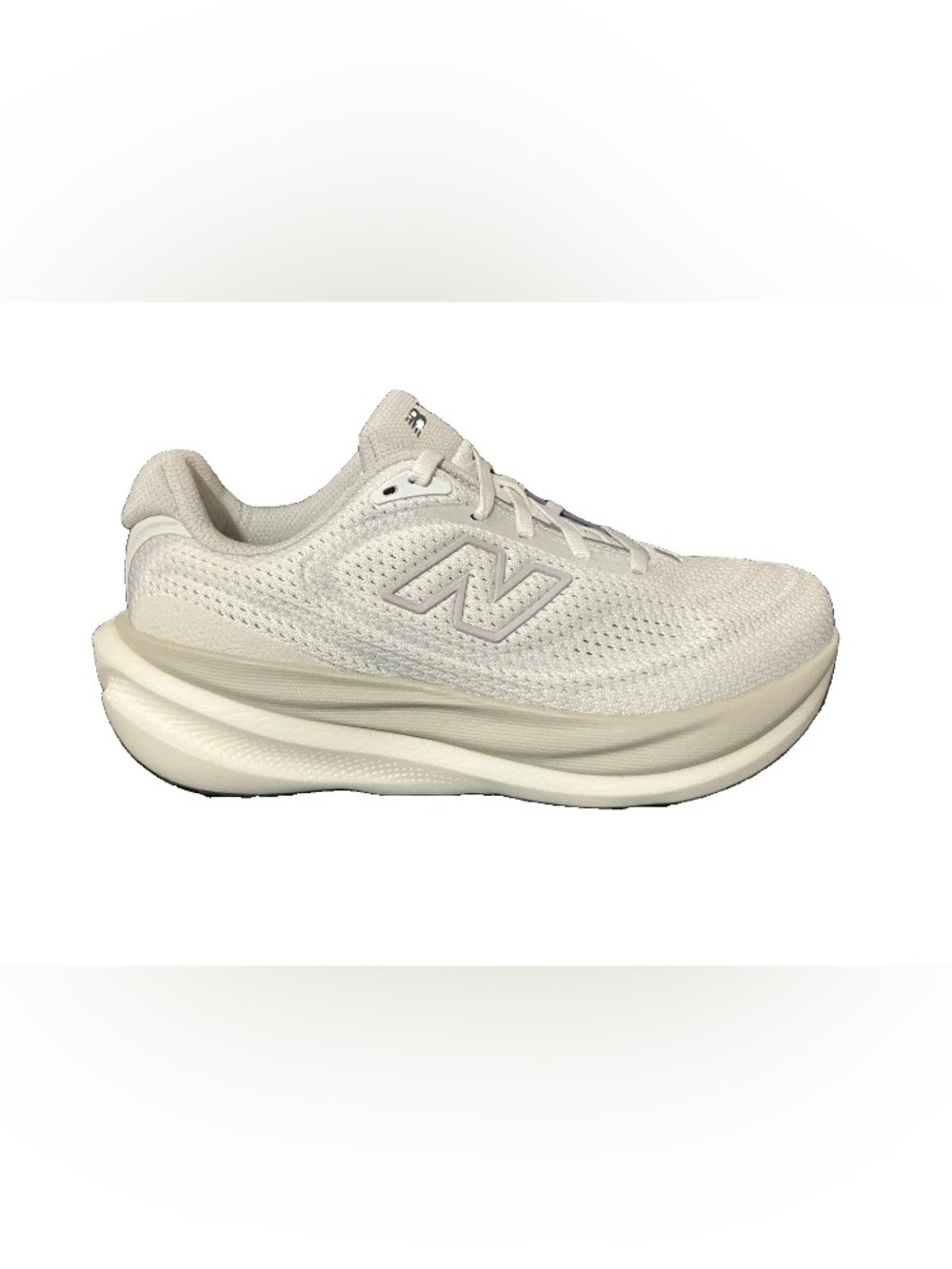 New Balance 1080 v15 Womens Size 9 B Running Training Gym Shoes White Beige NEW